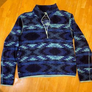 Aeropostale Aztec Quarter Zip